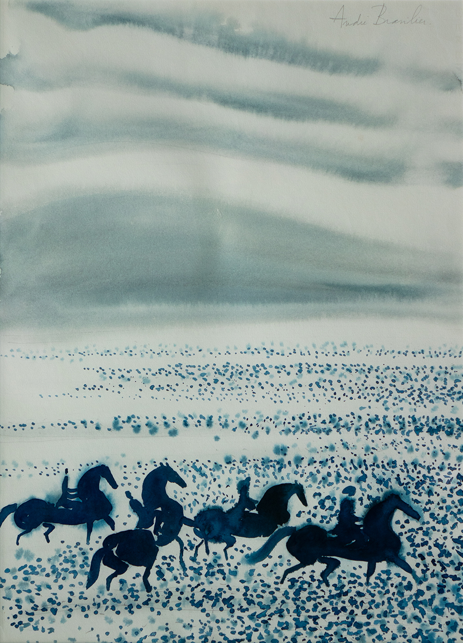 Chevaux sur la plage