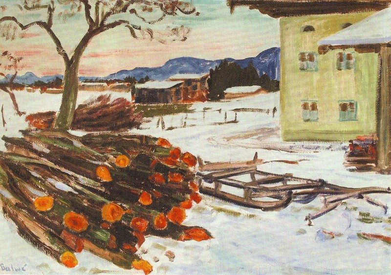 Winterliche Landschaft - Arnold Balwé